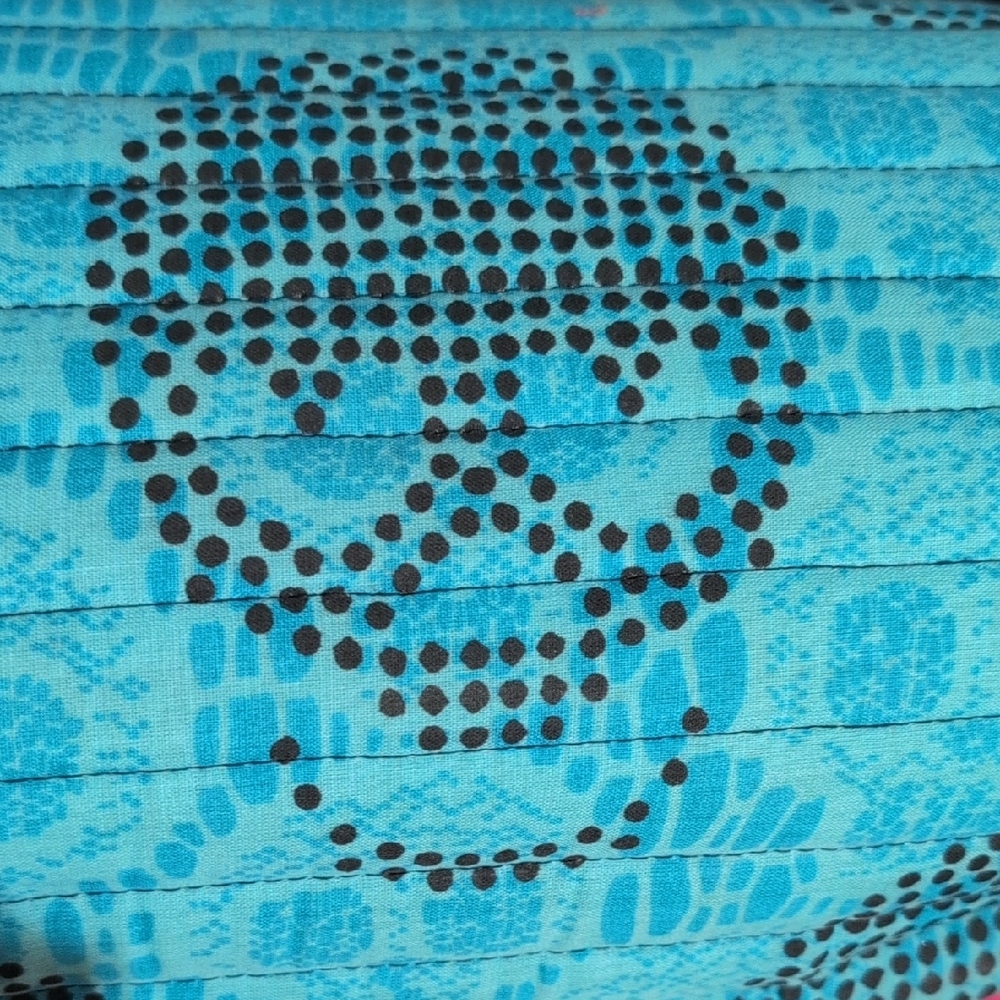 Betsey Johnson Turquoise Skull Yoga Bag View 6